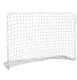 Футболна метална врата, Бял, 182x61x122см., снимка 1