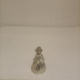 Рядка стара Винтаж фигурка на Уеска дама оригинално ретро ръчно месингово звънче , снимка 3