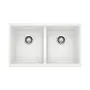 кухненска мивка Blanco PRECIS U 2 SILGRANIT с двойнa под плот        , снимка 1