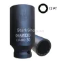 Дълбоки Ударни Вложки 1/2″ Удължени 12 Стенни CR–MO 15 части HAWEK (10 – 32мм), снимка 4