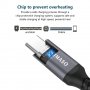 Nimaso USB 3.0 към USB Type C, 3.0 A кабел за бързо зареждане -100 см, снимка 5
