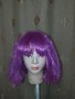 Перука в цикламово/ розово/ от изкуствен косъм за парти , снимка 1 - Аксесоари за коса - 42846103
