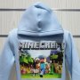 Нов детски суичър с дигитален печат MINECRAFT, снимка 2