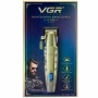 Професионална машинка за подстригване VGR V-036 с мощен мотор, титаниеви ножове и батерия 2600mAh, снимка 5