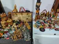 Дървени Части за коледни играчки пирамиди, снимка 1