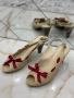 Разпродажба италиянски токчета естествена кожа, снимка 5