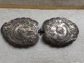 Автентични сребърни възрожденски пафти пафта чапраз, снимка 1 - Антикварни и старинни предмети - 36512398