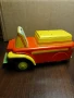 Стара тенекиена играчка мотокар Чехословакия., снимка 1