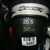 Поръчай 33 номер ски обувки Нордика Nordika на супер цена от  50 лева. ДОСТАВКА с Еконт и опция прег, снимка 6 - Зимни спортове - 35658378