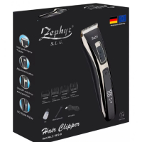 ✨Машинка за подстригване ZEPHYR ZP 1810 D, LED дисплей, Безжична употреба, Включени аксесоари, Черен, снимка 2 - Машинки за подстригване - 44751745