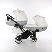 Бебешка количка Junama Glow Duo Slim 2в1, 3в1 НОВА, снимка 3 - Детски колички - 42081718
