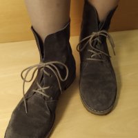 Paul Green Munchen дамски обувки естествен велур, снимка 1 - Дамски боти - 31273864