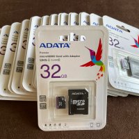 ADATA 32 GB/ 64 GB, Premier micro SD, снимка 1 - USB Flash памети - 42824162