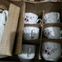 Стар български порцелан чаши за чай , снимка 2 - Антикварни и старинни предмети - 34262407