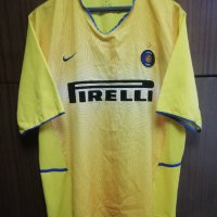 Inter Milan 2002/2003 Nike оригинална рядка тениска фланелка Интер трети екип , снимка 1 - Тениски - 42136465