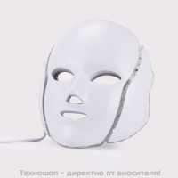 LED маска за красота на лице и шия - TS1229, снимка 3 - Козметични уреди - 44664708