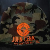 Оригинална камуфлажна кеч шапка на Джон Сина (John Cena,WWE) кеча, снимка 1 - Шапки - 40781566