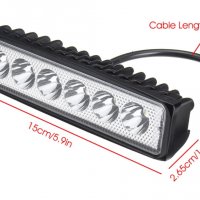 LED фар за мъгла 18 watts, снимка 3 - Аксесоари и консумативи - 29741747