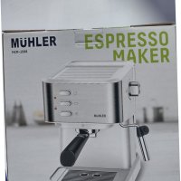 Кафемашина за еспресо Muhler MCM1588 нова с 2 г. гаранция, снимка 7 - Кафемашини - 42924152