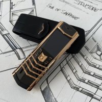 Vertu Signature 4G 18k Rose/Yellow Gold 2021, снимка 1 - Vertu - 40418174