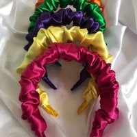 🔥SALE🔥💗Women's Pleated Colorful Hair Crowns💓, снимка 1 - Аксесоари за коса - 37437486