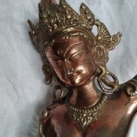 метална статуетка-индийска богиня, снимка 4 - Антикварни и старинни предмети - 35003501