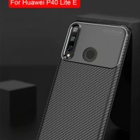 Huawei P40 Lite / P40 Lite E Carbon Fiber силиконов гръб / кейс, снимка 9 - Калъфи, кейсове - 31430620