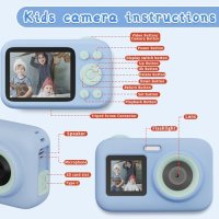Нова 1080P Детска Камера SJCAM - Хит Подарък за Рожден Ден и 1 юни, снимка 2 - Фотоапарати - 44211507