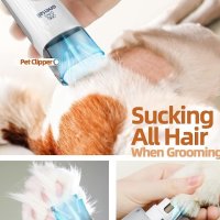 Машинка за подстригване на кучета и котки със прахосмукачка-професионална , снимка 6 - За кучета - 42267379