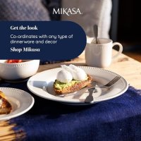 Нов комплект от 2 броя Сини Подложки Mikasa за маса хранене 35x45см Подарък дом, снимка 7 - Други стоки за дома - 42840026