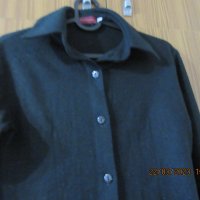 ЧЕРНА ДАМСКА БЛУЗА, снимка 2 - Блузи с дълъг ръкав и пуловери - 40098159