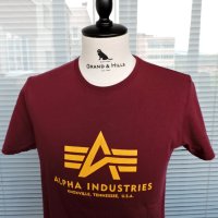 Оригинална мъжка тениска Alpha Industries размер М, снимка 2 - Тениски - 44356846