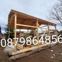 Изграждане на всякакъв вид дървени навеси и беседки , снимка 10 - Ремонти на покриви - 35105639