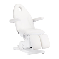 Стол за педикюр Sillon Basic (3 мотора) - бял/сив, снимка 2 - Педикюр и маникюр - 44527916