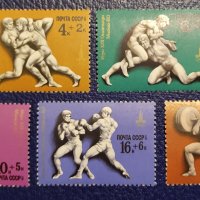 СССР, 1977 г. - пълна серия марки, спорт, олимпиада, 1*16, снимка 1 - Филателия - 37383444