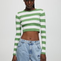 Pull&Bear S size, снимка 1 - Блузи с дълъг ръкав и пуловери - 44392029