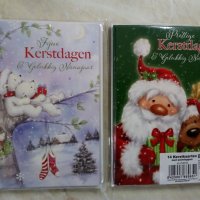 Нови Коледни картички с пликове., снимка 4 - Декорация за дома - 38752146