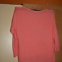 Пролетно - есенна блуза цвят корал, снимка 2 - Блузи с дълъг ръкав и пуловери - 42228710
