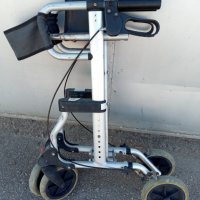 Инвалидна АЛУМИНИЕВА количка ролатор, проходилка, за хора в тежко положение,под наем или продажба, снимка 11 - Инвалидни колички - 21370773