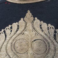 Уникално елече от османската империя сребърна сърма, снимка 14 - Антикварни и старинни предмети - 39376432