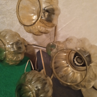 Стъкла/плафони от стари лампи, снимка 3 - Лампи за таван - 39360431