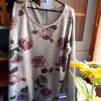 Мека и топла блузка-XL, снимка 1 - Блузи с дълъг ръкав и пуловери - 35238721