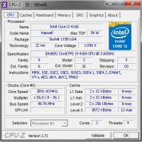 Процесор Intel® Core ™ i3-4160 (SR1PК) 3.60 GHz , снимка 2 - Процесори - 29565106