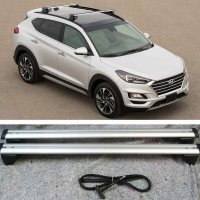 Багажник за Hyundai Tucson и ix35 Хюндай Туксон Напречни греди алуминиеви рейки, снимка 1 - Аксесоари и консумативи - 29388365