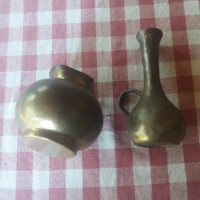 Масивни и плътни бронзови канички., снимка 1 - Антикварни и старинни предмети - 29710613