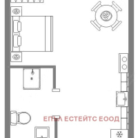 Продава 1-СТАЕН град София, Драгалевци, снимка 1 - Aпартаменти - 44730756