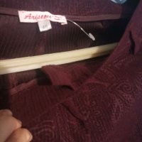 Дамски панталон в цвят бордо на Аристон, снимка 4 - Панталони - 34935691