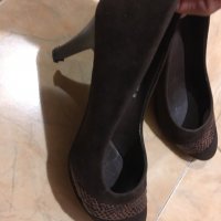 Обувки, снимка 4 - Дамски обувки на ток - 31809408