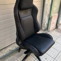 LEET L33T GAMING E-SPORT PRO COMFORT Професионален геймърски стол, снимка 8 - Столове за офис - 37159447