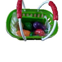 Детски комплект-зеленчуци за рязане в кошница, снимка 1 - Кукли - 38200435